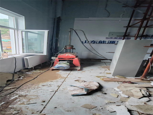 安达地基基础下沉墙体裂缝加固注浆顶升施工